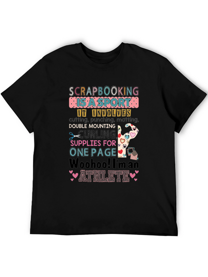Camiseta Scrapbooking: Es un Deporte