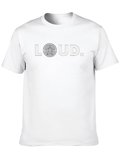 Camiseta Negra LOUD. Hombre