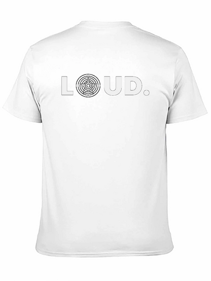 Camiseta Negra LOUD. Hombre