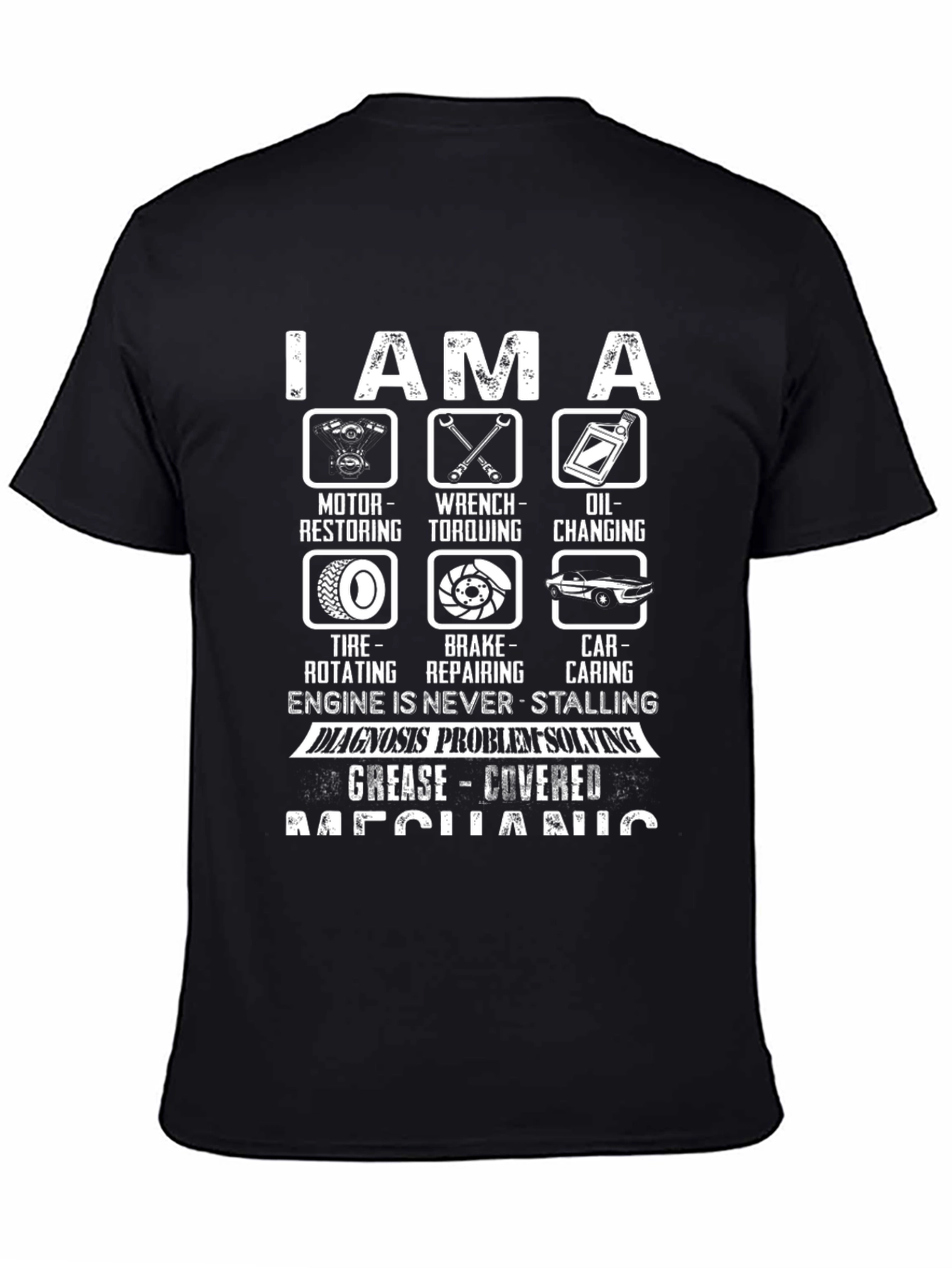 Camiseta Mecánico: Motor Frenos Neumáticos - Regalo Perfecto