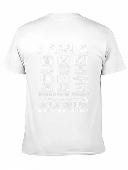 Camiseta Mecánico: Motor Frenos Neumáticos - Regalo Perfecto