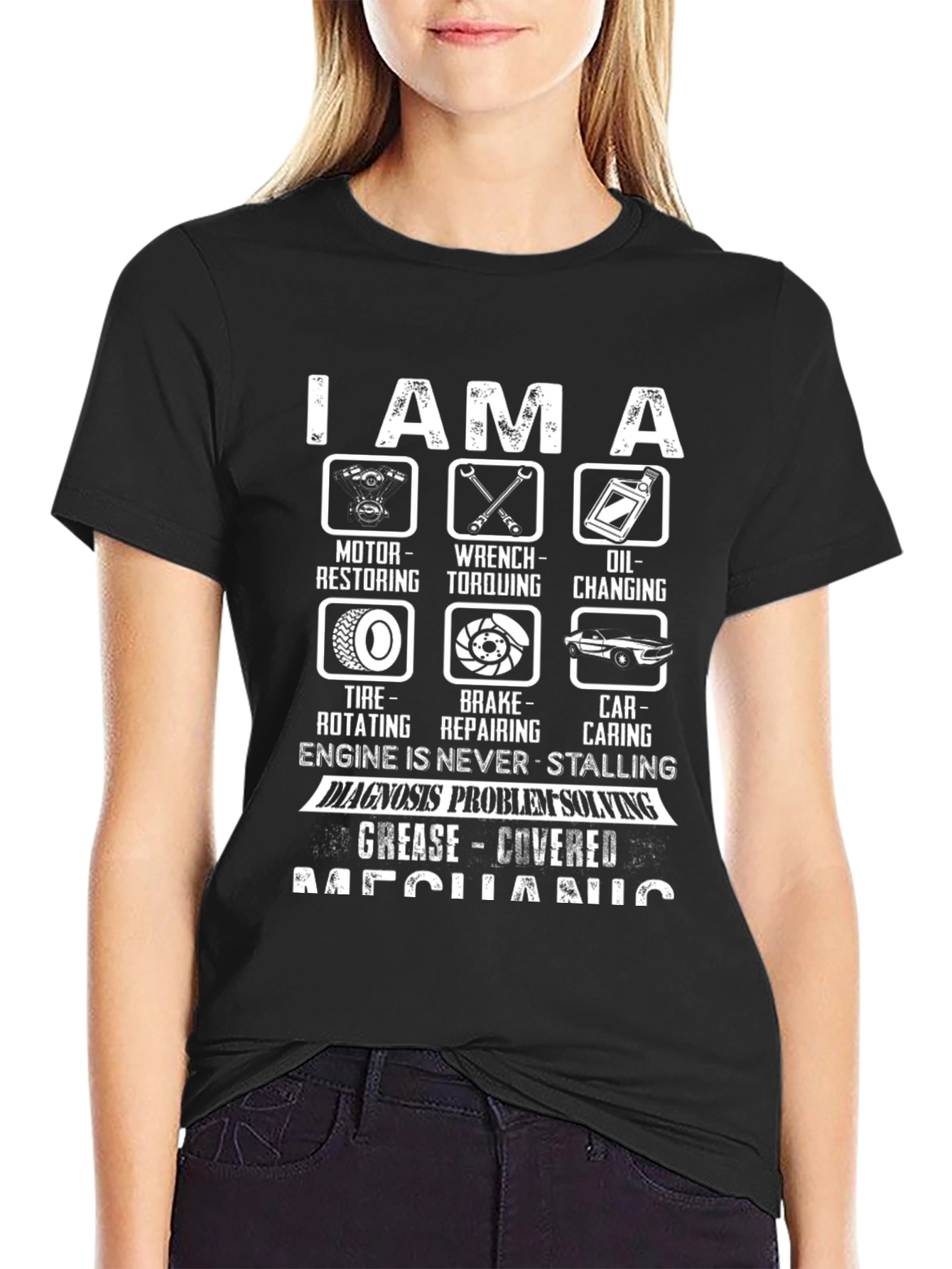 Camiseta Mecánico: Motor Frenos Neumáticos - Regalo Perfecto