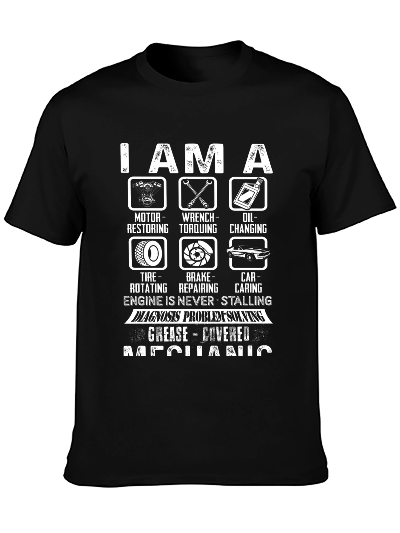 Camiseta Mecánico: Motor Frenos Neumáticos - Regalo Perfecto