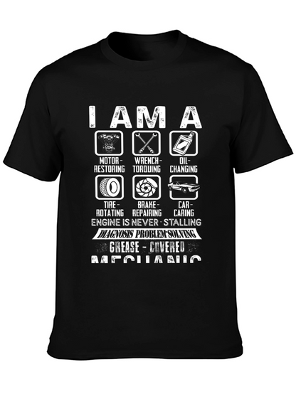 Camiseta Mecánico: Motor Frenos Neumáticos - Regalo Perfecto