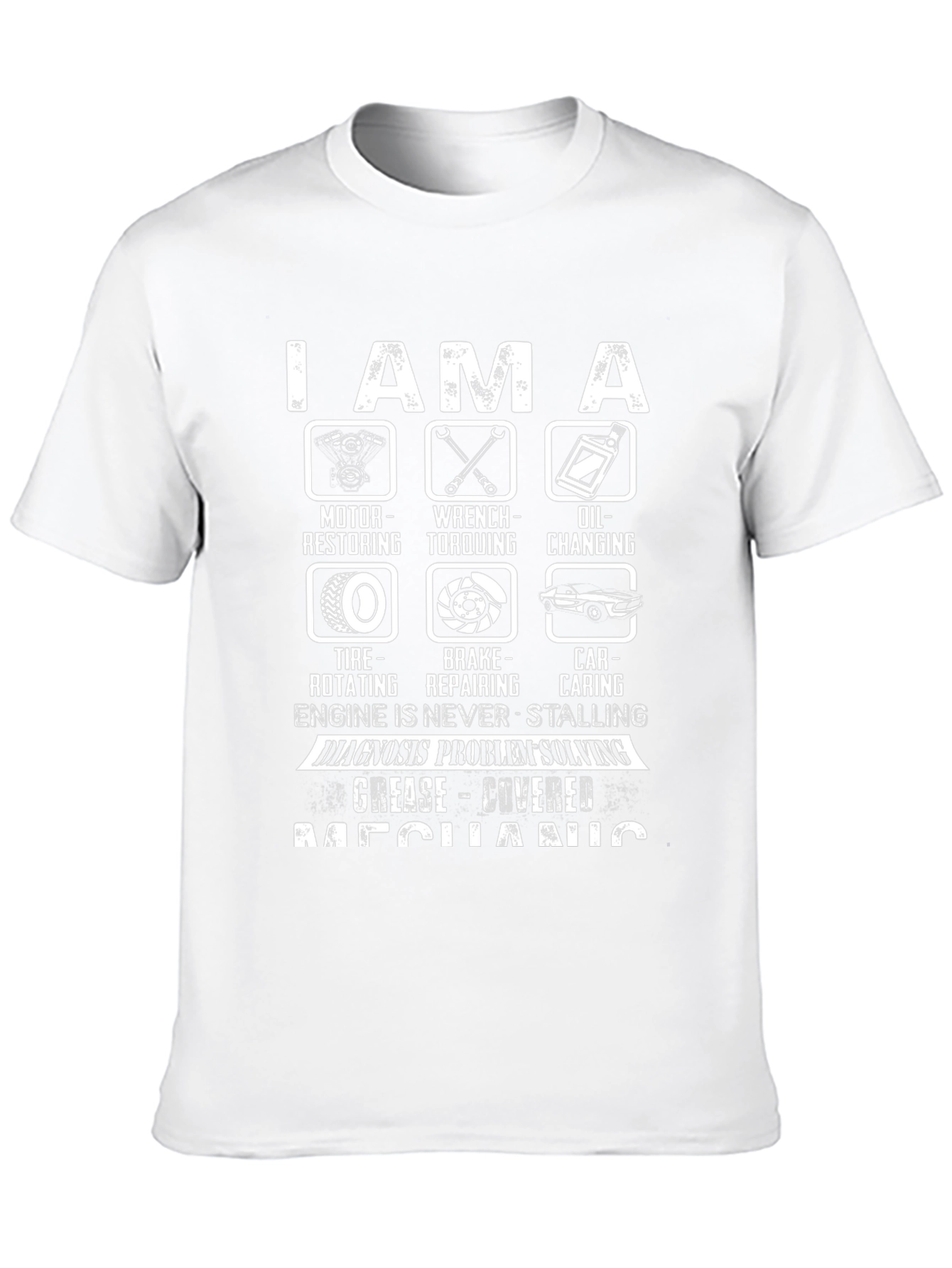 Camiseta Mecánico: Motor Frenos Neumáticos - Regalo Perfecto