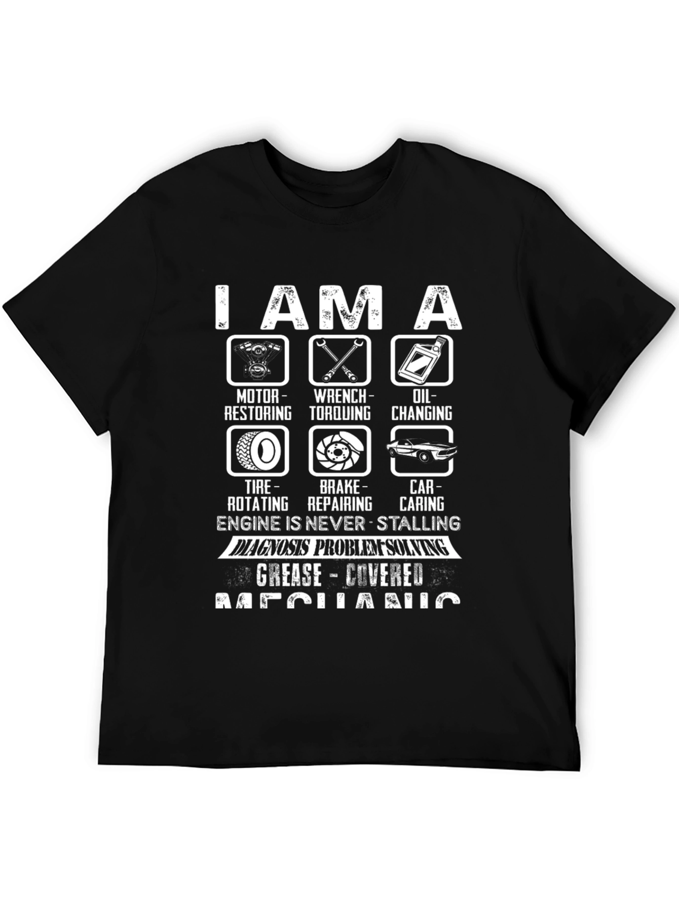 Camiseta Mecánico: Motor Frenos Neumáticos - Regalo Perfecto