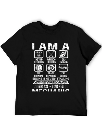 Camiseta Mecánico: Motor Frenos Neumáticos - Regalo Perfecto
