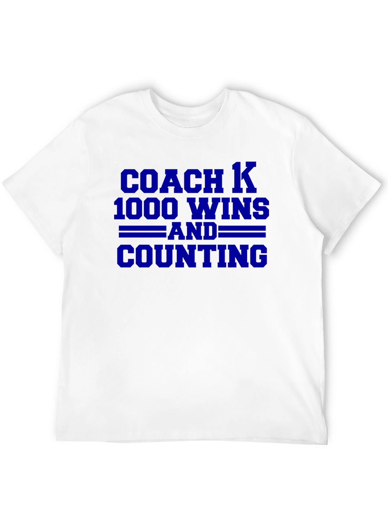 Camiseta Coach K 1000 Victorias y Sumando
