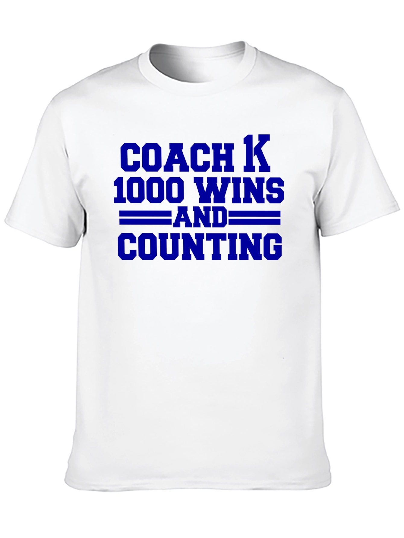 Camiseta Coach K 1000 Victorias y Sumando