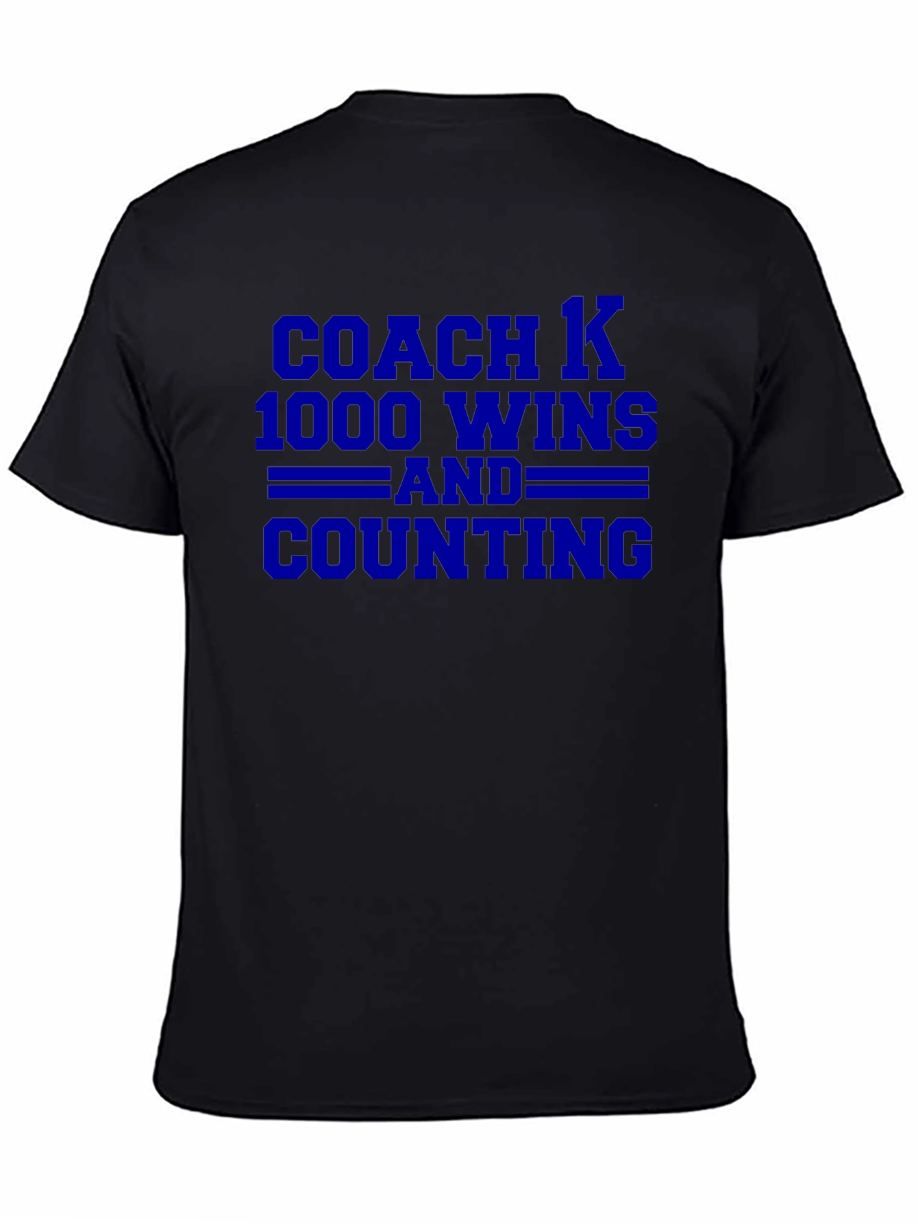 Camiseta Coach K 1000 Victorias y Sumando