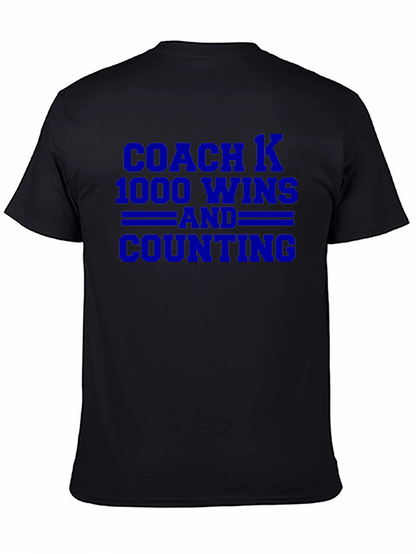 Camiseta Coach K 1000 Victorias y Sumando