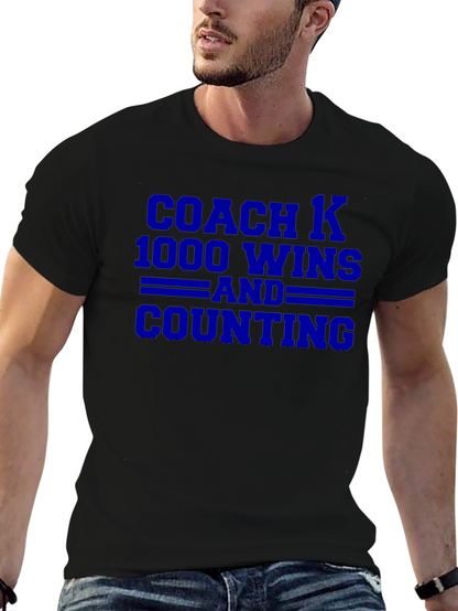 Camiseta Coach K 1000 Victorias y Sumando