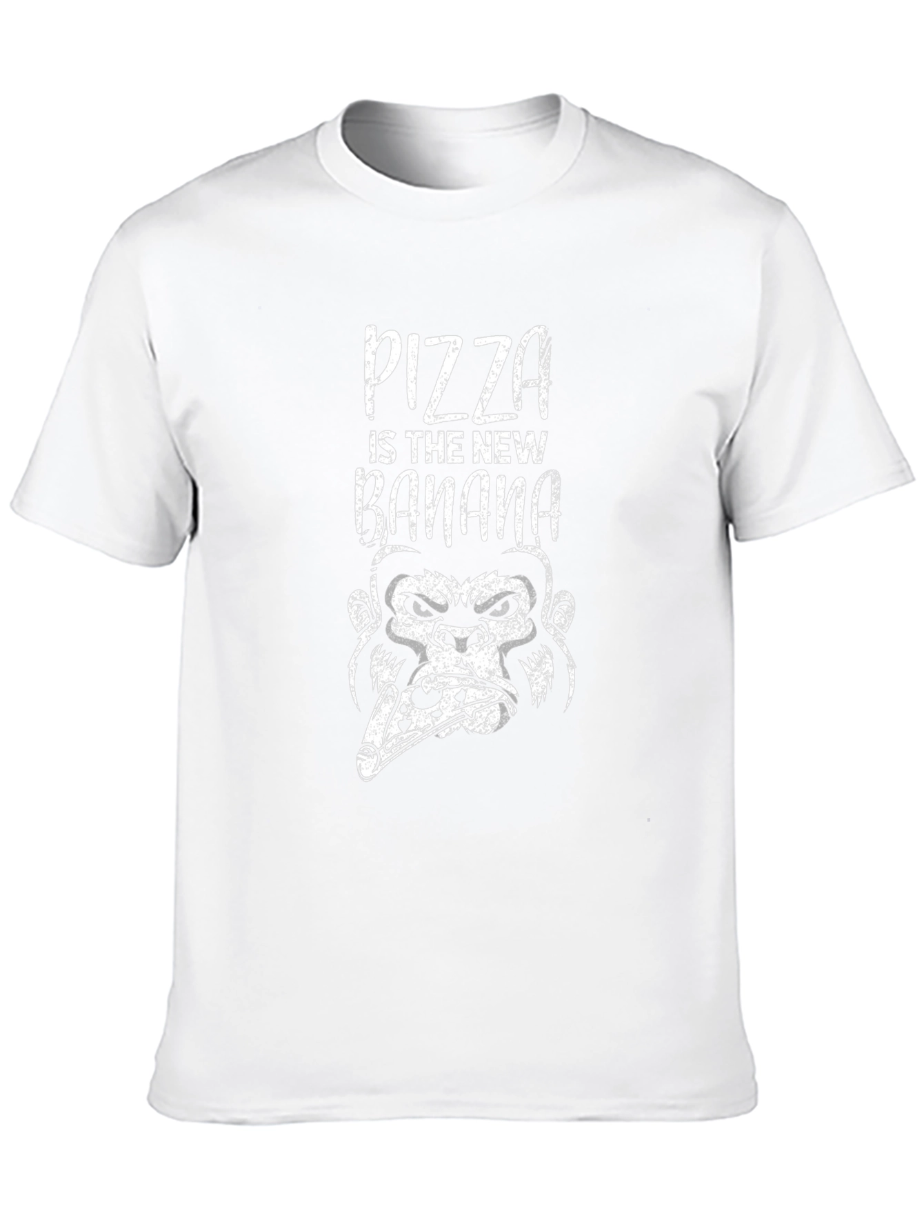 Camiseta Negra Pizza is the New Banana