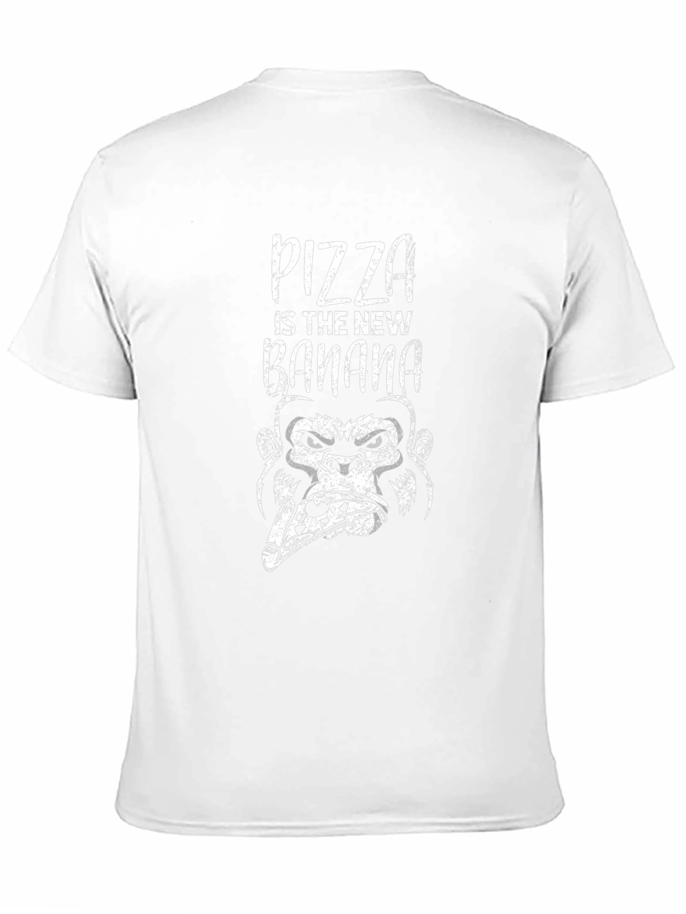 Camiseta Negra Pizza is the New Banana
