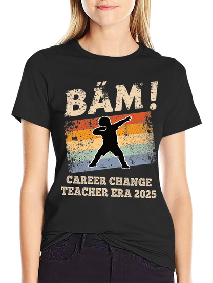 Camiseta BÄM! Cambio de Carrera Maestro 2025