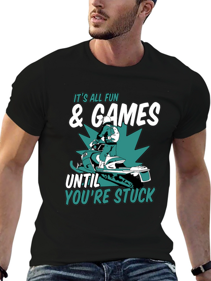 Camiseta Gráfica: Diversión y Aventuras en la Nieve