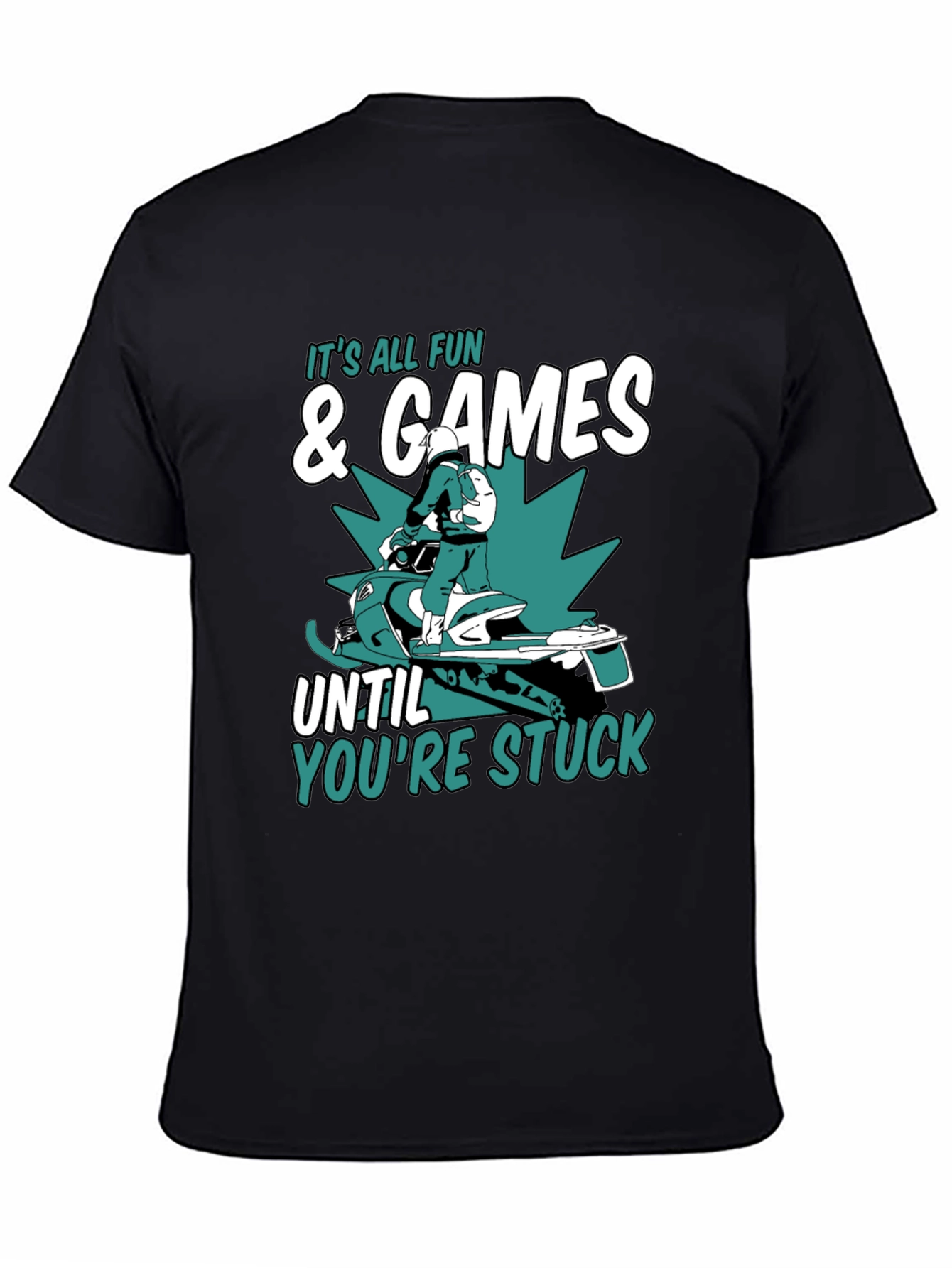 Camiseta Gráfica: Diversión y Aventuras en la Nieve