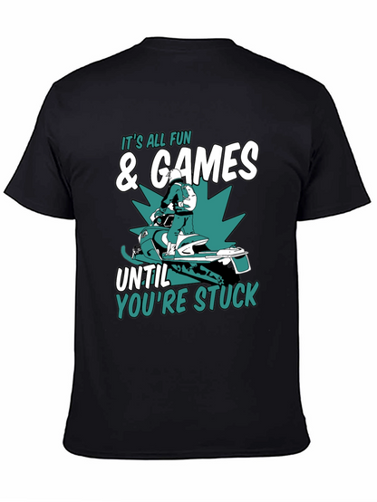 Camiseta Gráfica: Diversión y Aventuras en la Nieve