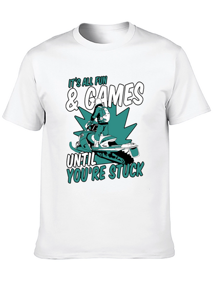 Camiseta Gráfica: Diversión y Aventuras en la Nieve
