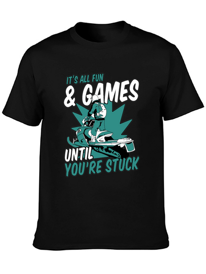 Camiseta Gráfica: Diversión y Aventuras en la Nieve