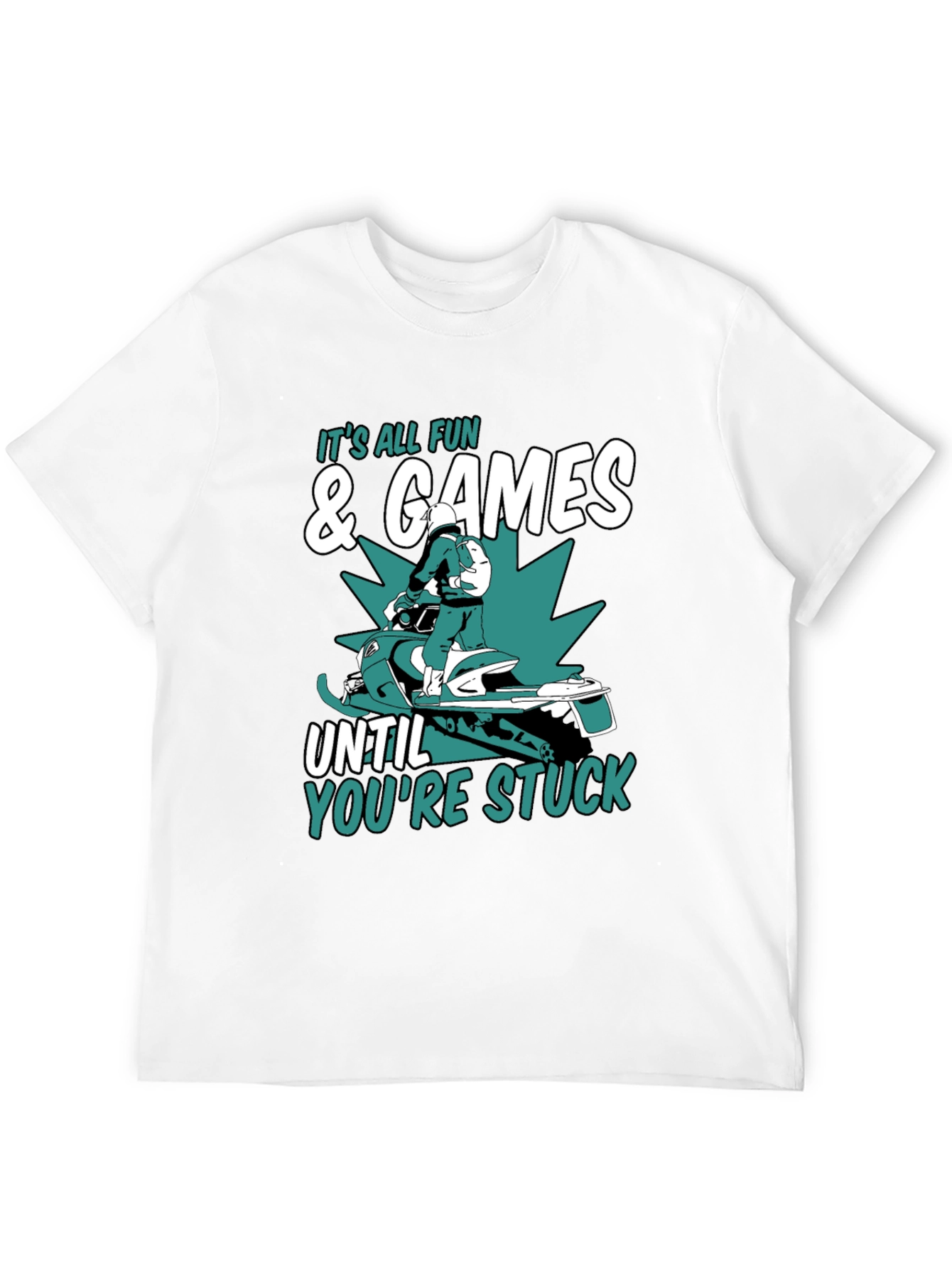 Camiseta Gráfica: Diversión y Aventuras en la Nieve