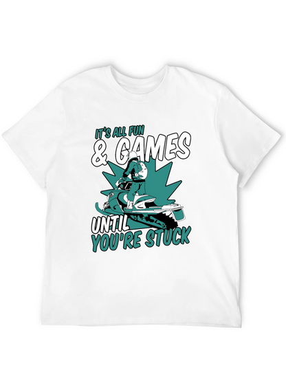 Camiseta Gráfica: Diversión y Aventuras en la Nieve