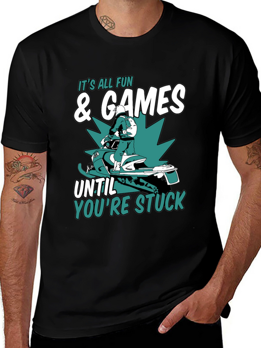 Camiseta Gráfica: Diversión y Aventuras en la Nieve