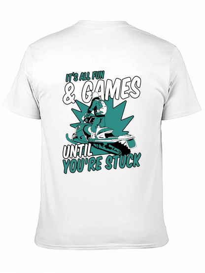 Camiseta Gráfica: Diversión y Aventuras en la Nieve