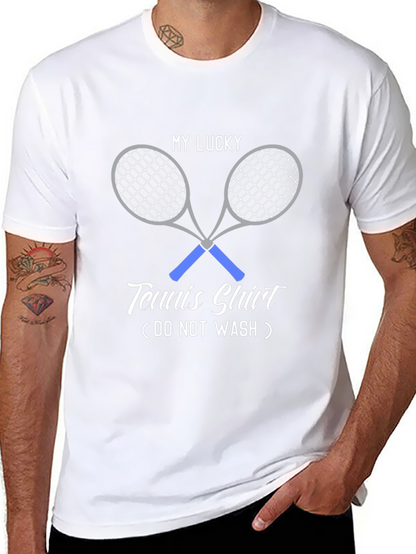 Camiseta de Tenis de la Suerte - ¡No Lavar!