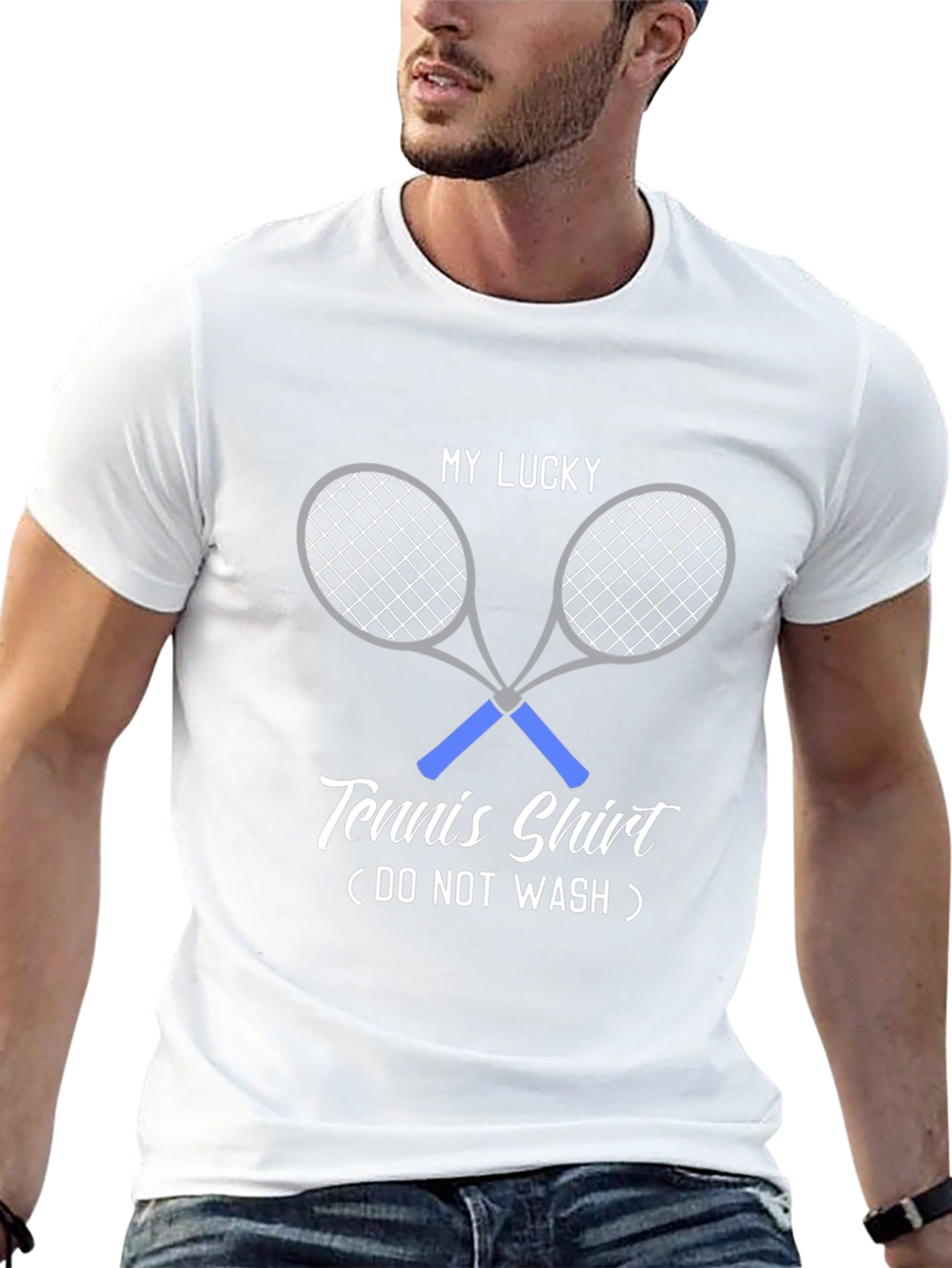 Camiseta de Tenis de la Suerte - ¡No Lavar!