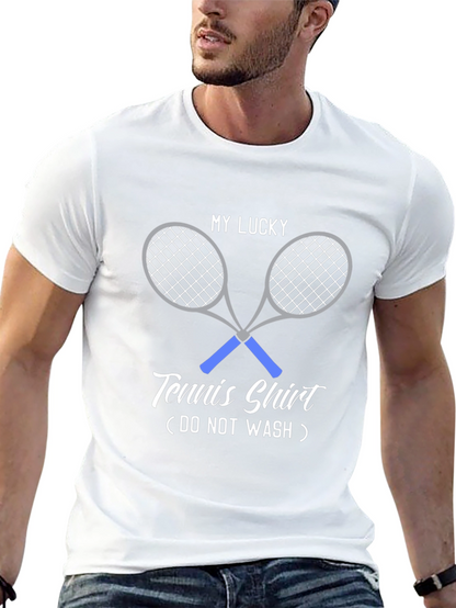 Camiseta de Tenis de la Suerte - ¡No Lavar!