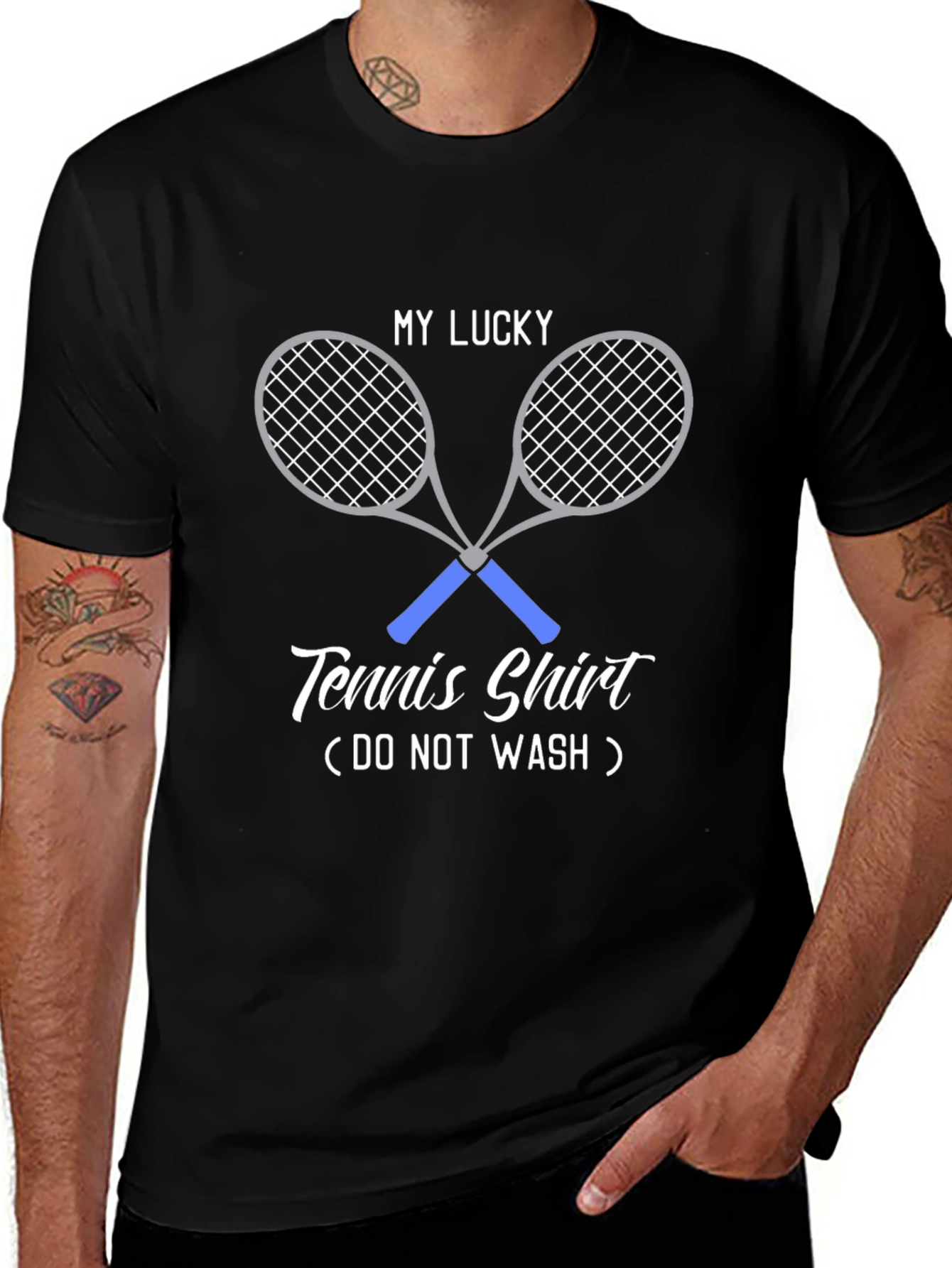 Camiseta de Tenis de la Suerte - ¡No Lavar!