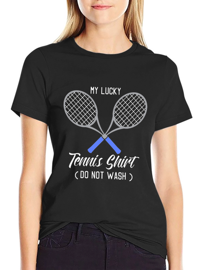 Camiseta de Tenis de la Suerte - ¡No Lavar!