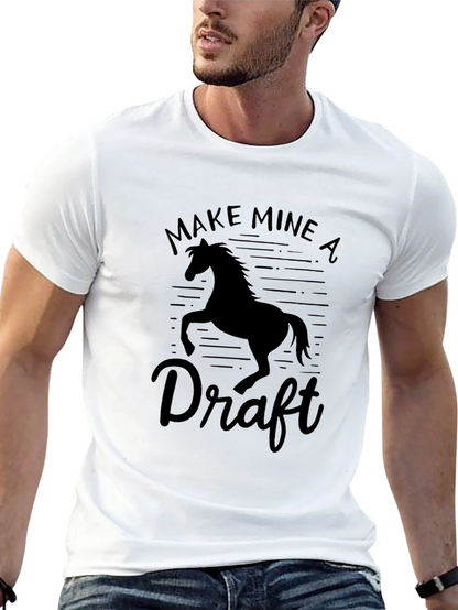 Camiseta Negra: Make Mine a Draft