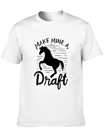 Camiseta Negra: Make Mine a Draft