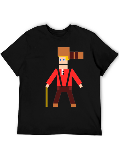 Camiseta Hombre Diseño Pixel Lumberjack