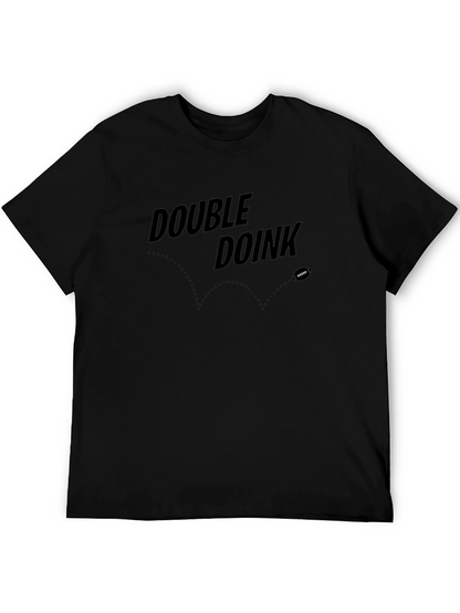 Camiseta Double Doink Negra para Fans de Fútbol Americano