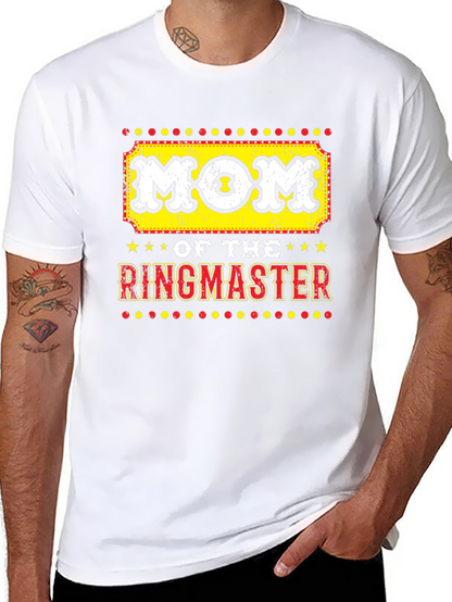 Camiseta Negra Mom Of The Ringmaster