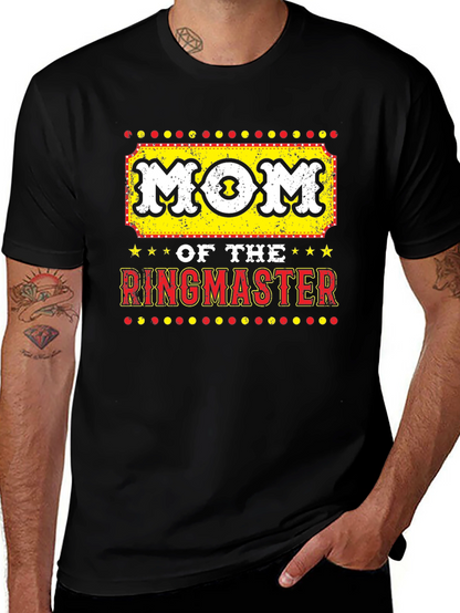 Camiseta Negra Mom Of The Ringmaster