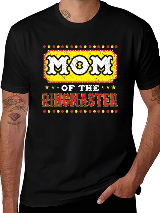 Camiseta Negra Mom Of The Ringmaster