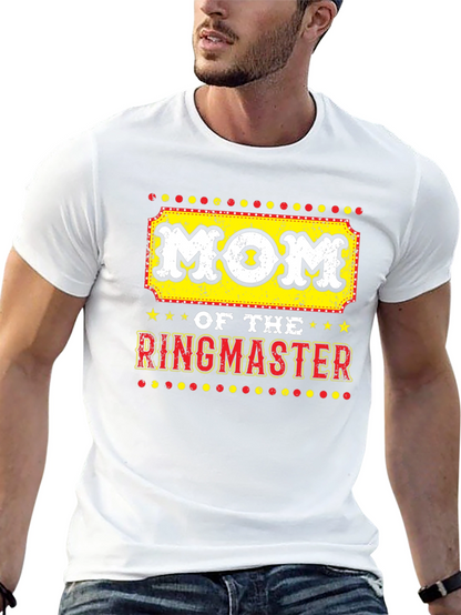 Camiseta Negra Mom Of The Ringmaster