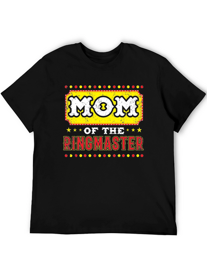 Camiseta Negra Mom Of The Ringmaster