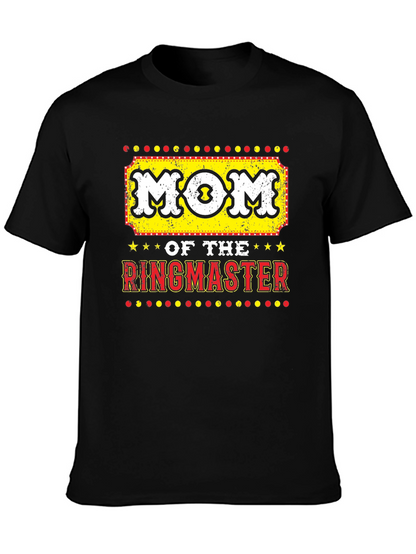 Camiseta Negra Mom Of The Ringmaster