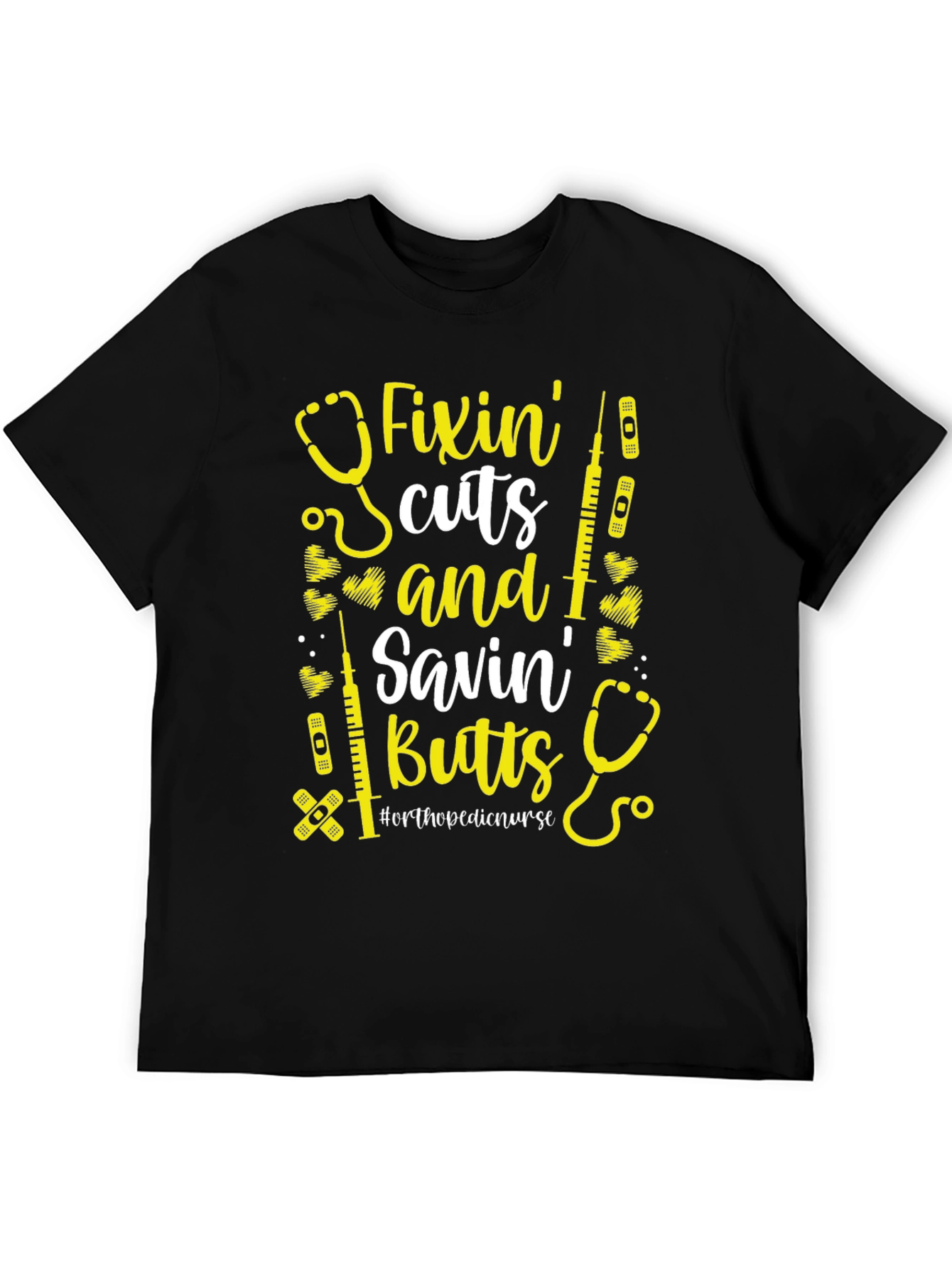 Camiseta Fixin Cuts and Savin Butts para Enfermera