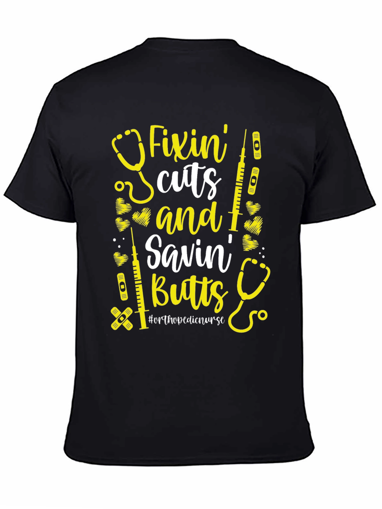 Camiseta Fixin Cuts and Savin Butts para Enfermera