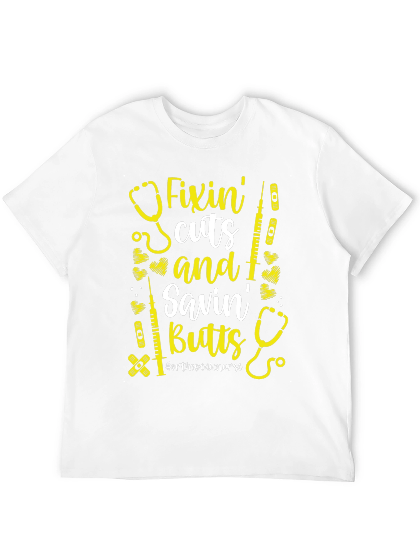 Camiseta Fixin Cuts and Savin Butts para Enfermera