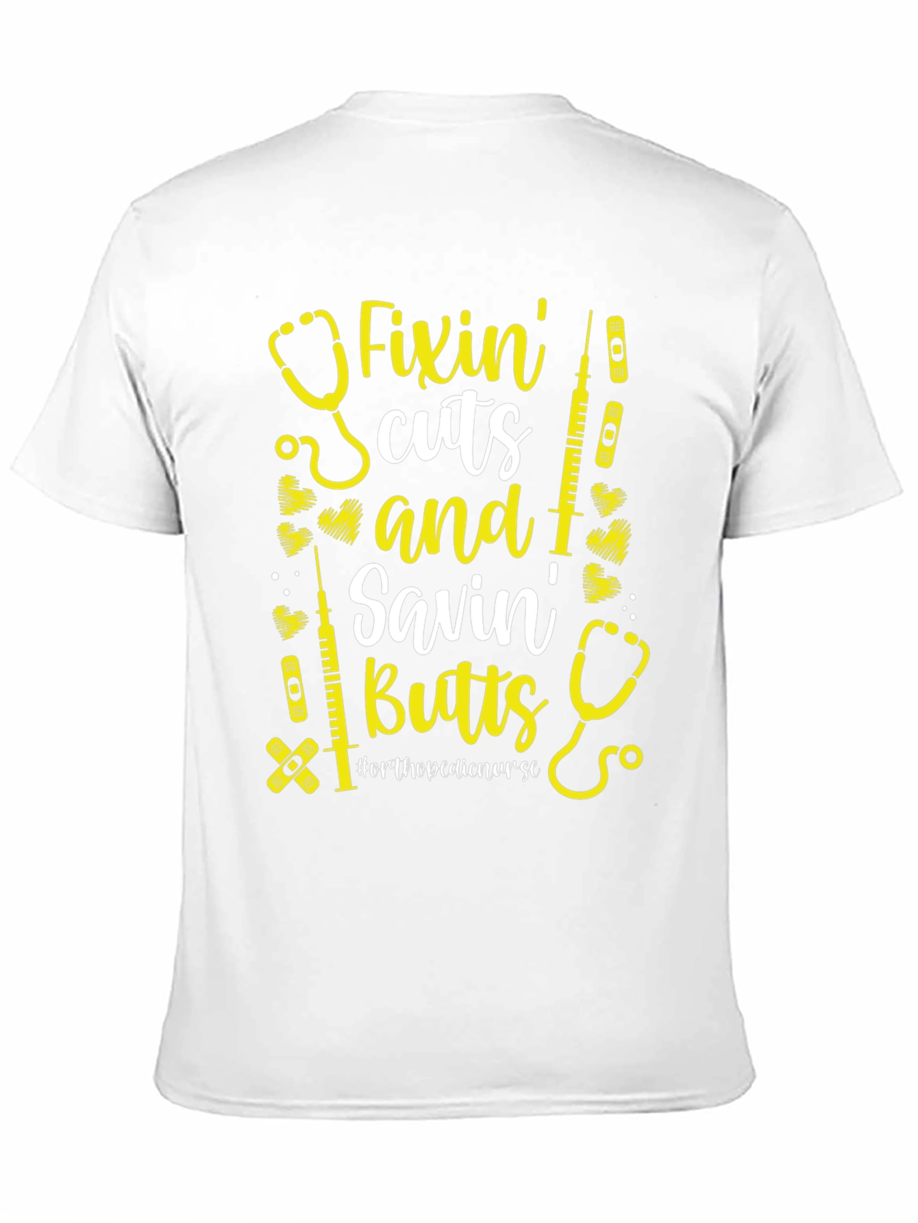 Camiseta Fixin Cuts and Savin Butts para Enfermera
