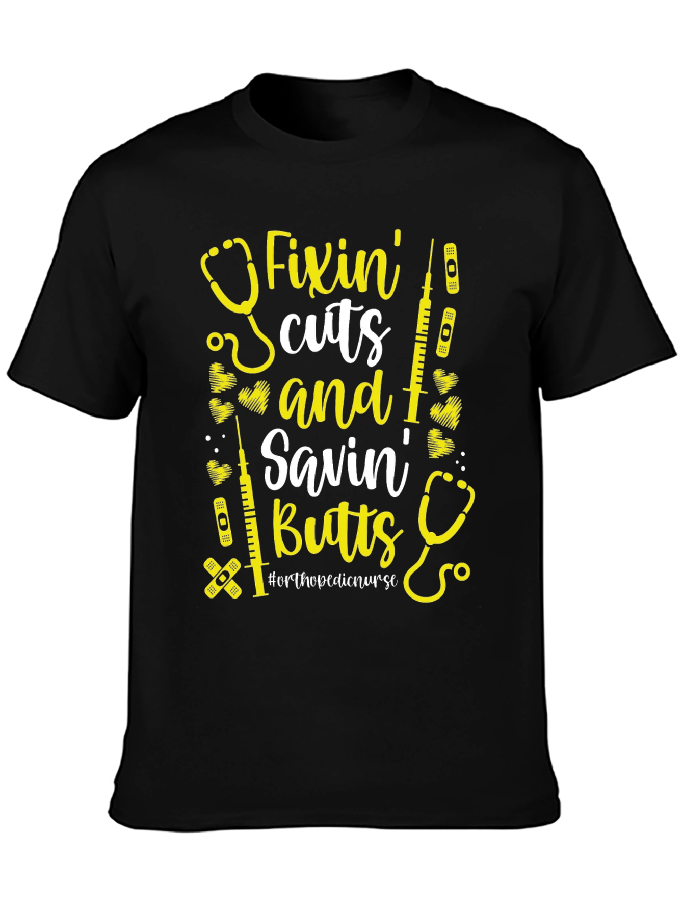 Camiseta Fixin Cuts and Savin Butts para Enfermera