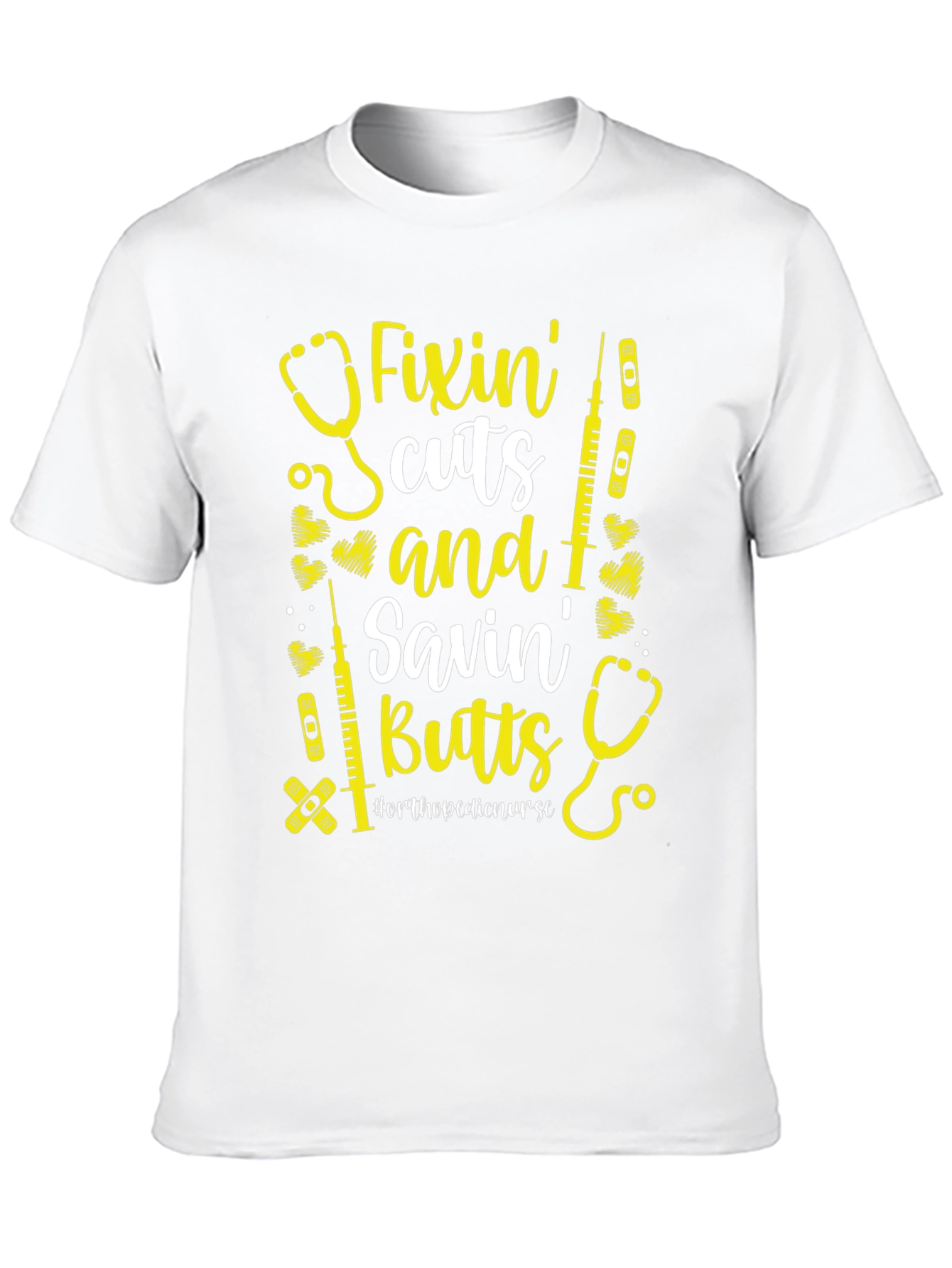 Camiseta Fixin Cuts and Savin Butts para Enfermera