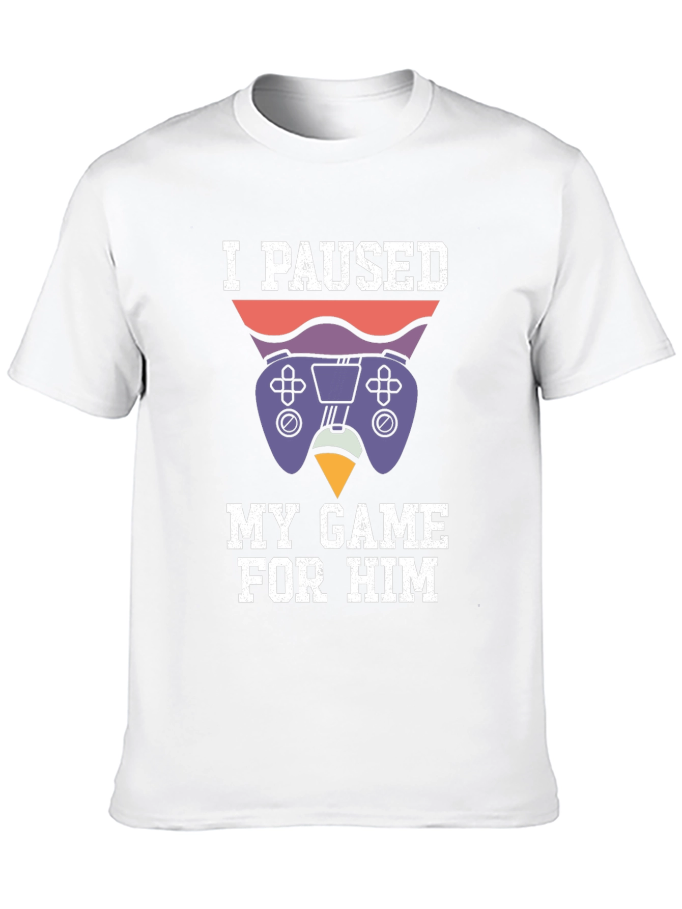 Camiseta Gamer: Pausé mi Juego Por Él